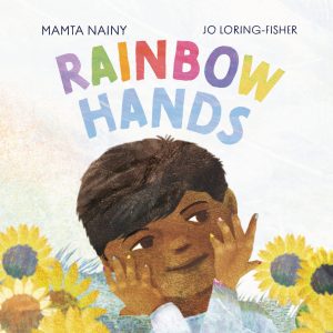 Cover of the picture book Rainbow Hands.